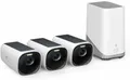 Produktbild: eufy Security S330 eufyCam 3, überwachungskamera aussen, 4K kabellose überwachungskamera solar 3+1 mit Gesichtserkennung K.I, Farbige Nachtsicht, Erweiterbarer Speicher 16TB, Gebührenfreie Nutzung