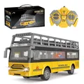 Produktbild: Ferngesteuerter Auto RC Car mit Lichtern 4 Kanal RC Bus Spielzeug 1:30
