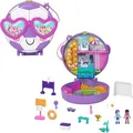 Produktbild: Polly Pocket HCG14 - Fußballmannschaft, Sportthema mit Micro Bella & Freundespuppen, 5 Überraschungen & 12 Zubehörteile, Pop & Swap Funktion, tolles Spielzeug Geschenk für Kinder ab 4 Jahren