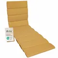 Produktbild: Herlag Liegenauflage Linnea 200x60x4cm | Liegestuhl-Auflage Mehrfachsteppung | Liegepolster für Gartenliege | Gartenmöbelauflage Premium-Line | Öko Tex 100 | Senfgelb