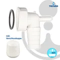Produktbild: tecuro Geräteanschlusstülle mit Kondensatablauf für Küchen-Spülensiphon