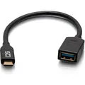 Produktbild: C2G USB-C Male to USB-A Female SuperSpee (0.15 m) (C2G29515)