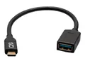 Produktbild: C2G USB-C Male to USB-A Female SuperSpeed USB 5Gbps Adapter Converter - USB-Kabel - USB Typ A (W)