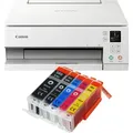 Produktbild: Canon Pixma TS6351a Multifunktionsdrucker mit 5 XXL Patronen - Weiß