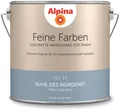 Produktbild: Wandfarbe in nordisch-ruhigem Blau ALPINA Feine Farben Ruhe des Nordens 2,5L