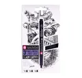 Produktbild: Talens Fineliner Sakura Pigma Micron Black Edition Set, (3-tlg), inkl. Case/Etui