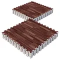Produktbild: GORILLA SPORTS® Bodenschutzmatte Fitness - 6/8/16/18 Stück, 30x30 oder 60x60, Eva Schaumstoff, rutschfestes Schutzmatten Set für Home Gym & Krafttraining, Puzzlematte für Fitnessgeräte