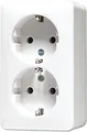 Produktbild: Jung 6020 A WW Steckdose Typ F Weiß (6020AWW)