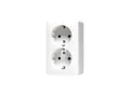 Produktbild: Jung SCHUKO-Steckdose 2-fach 16A 250V 6020 A WW (6020AWW)