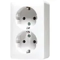 Produktbild: SCHUKO® Steckdose 16 A 250 V , alpinweiß, JUNG 6020AWW