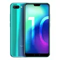 Produktbild: Honor 10 Smartphone (14,83 cm (5,84 Zoll), 128GB interner Speicher, 4GB RAM, 24 MP + 16 MP Dual Kamera, 24 MP Frontkamera, Dual-SIM, LTE, Android 8.1, EMUI 8.1) Phantom Grün - Deutsche Version
