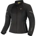 Produktbild: SHIMA Jet wasserdichte Damen Motorrad Textiljacke, schwarz, Größe S