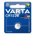 Produktbild: Varta Knopfzelle Lithium CR1220 3V Batterie 1er Blister CR 1220 DL1220