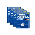 Produktbild: 4x Varta Knopfzelle Lithium CR1220 3V Batterie 1er Blister CR 1220 DL1220