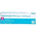 Produktbild: Clotrimazol 1% Creme 1A Pharma