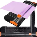 Produktbild: Retoo Papierschneider A4 Schneidemaschine, Scrapbooking Werkzeug zum Schneiden von Papier, Bastelpapier Karton Etikett Papier Cutter, Papierschneidemaschine Cutter Guillotine Trimmer Handwerksprojekt