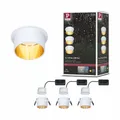 Produktbild: Coin LED Einbauleuchten Set 3x6w Ip44 2700k 3-step Dimmbar