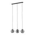 Produktbild: Lindby Pendelleuchte Valentina (Design, Modern) in Alu aus Glas (3 flammig E14) - Hängelampe Esstischlampe Hängeleuchte Wohnzimmerleuchte