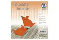 Produktbild: Ursus - Ludwig Bähr Bastelkartonpapier URSUS Faltblätter Intensiv Universal 15x15cm 100 Blatt ORANGE