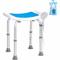 Produktbild: VEVOR Duschhocker 202D 36-49cm 158,8kg höhenverstellbar B-Ware