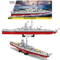 Produktbild: COBI 4835 Historical Collection WW2 Schlachtschiff Gneisenau Klemmbaustein Set