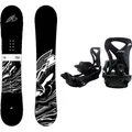 Produktbild: F2 Set Snowboard Blackdeck Schwarz 162w cm + Sonic Pro Bindung L