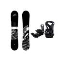 Produktbild: F2 Set Snowboard Blackdeck Schwarz 162w cm + Sonic Pro Bindung L