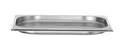 Produktbild: HENDI Gastronormbehälter, geeignet für Chafing Dishes, Bain-marie, Backöfen, Kühlschränken, Gefrierschränke, temperaturbeständig von -40° bis 250°C, 1L, GN 1/2, 325x265x(H) 200mm, Edelstahl