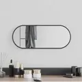 Produktbild: Wandspiegel Schwarz 50x20 Cm Oval Vidaxl