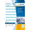 Produktbild: Herma Namensetiketten 4513, weiß/blau, 64 x 30 mm, selbstklebend, ablösbar, 540 Stück