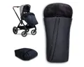 Produktbild: Hauck Fußsack Schwarz, Universal Baby Winter Fußsack für Kinderwagen und Buggy Winterfußsack