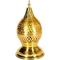 Produktbild: Orientalische Messing Tischlampe Nachttischlampe Ishrat Gold