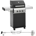 Produktbild: Taino Gasgrill, Schwarz, Metall, 116x115x50 cm, Grills & Outdoor-Küchen, Gasgrills