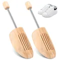 Produktbild: Schuhspanner Holz 2 PCS Herren Damen Stiefelspanner Schuhstrecker Metall Schu...