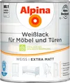 Produktbild: Alpina Weißlack für Möbel und Türen 750 ml extra matt