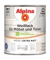 Produktbild: Alpina Weißlack für Möbel und Türen 750ml extra matt