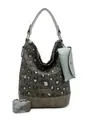 Produktbild: Fritzi aus Preußen Canvas Izzy07 Olga Hobo Bag Schultertasche Tasche Leo Jungle