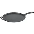 Produktbild: Victoria Grillplatte Emaillierte Gusseisen Comal Pizza-Pfanne 30cm Induktion, Feuer Grill, VIC-36379, Schwarz
