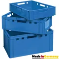 Produktbild: Set Fleischkiste Stapelkiste Fleischerkiste Eurobox Metzgerkiste Blau Kingpower