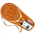 Produktbild: Wilson Kinder-Tennisschläger Roland Garros 23in (1x Schläger 7-10 Jahre + 1x Flasche + 2x Bälle) 2026 SET