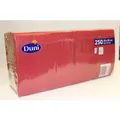 Produktbild: Duni 250 Zelltuch Servietten Bordeaux Tissue 3 Lagig 33x33cm