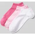 Produktbild: PUMA Sneakersocken mit Logo im 3er-Pack in Rosa, Größe 39-42