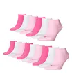 Produktbild: PUMA Socken 15 PAAR Invisible Sneakers Damen, Herren (5x 3er Pack) (Pink/Weiß/Rose (422 pink lady), 39-42 (6-8 UK))