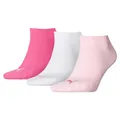 Produktbild: PUMA Unisex Sneaker Trainer Plain Socks Socken (3er Pack), Pink Lady, 39-42