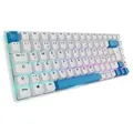 Produktbild: SKILLER SGK50 S3 PBT, Gaming-Tastatur weiß/hellblau, DE-Layout, Gateron G Pro 3.0 Yellow