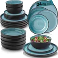 Produktbild: SÄNGER Steingut Geschirrset Granada, Tafelservice 24 teilig für 6 Personen
