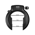 Produktbild: AXA E-Bike Rahmenschloss Imenso Large für breite Reifen abziehbarer Schlüssel