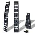 Produktbild: Auffahrrampe Verladerampe Motorradrampe 199cm 340kg Alu 3 fach klappbar schwarz