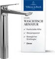 Produktbild: Villeroy & Boch Oasis Waschtischarmatur erhöht, ohne Zugstange Chrom, H: 245 mm