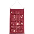 Produktbild: Butlers Adventskalender, Rot, Gold, Textil, 71x0.5x123 cm, Dekoration, Weihnachtsdekoration
